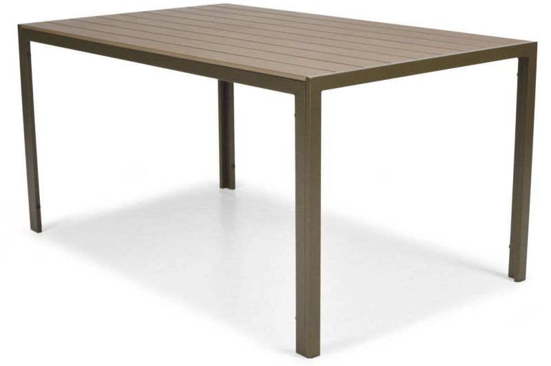 Stół ogrodowy Bettso Modena 150 cm na aluminiowej ramie brązowy 1szt.