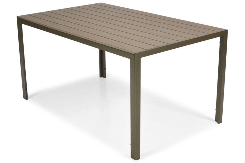 Stół ogrodowy Bettso Modena 150 cm na aluminiowej ramie brązowy 1szt.