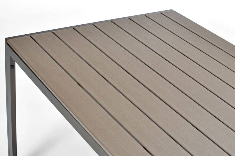 Stół ogrodowy Bettso Modena 150 cm na aluminiowej ramie brązowy 1szt.