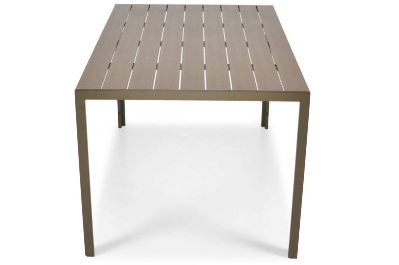 Stół ogrodowy Bettso Modena 150 cm na aluminiowej ramie brązowy 1szt.
