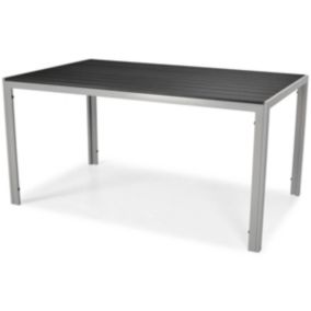 Stół ogrodowy Bettso Modena 150 cm na aluminiowej ramie czarny 1szt.