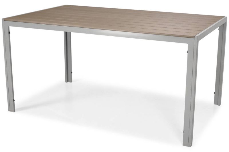 Stół ogrodowy Bettso Modena 150 cm na aluminiowej ramie srebrny 1szt.