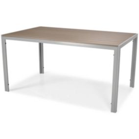 Stół ogrodowy Bettso Modena 150 cm na aluminiowej ramie srebrny 1szt.