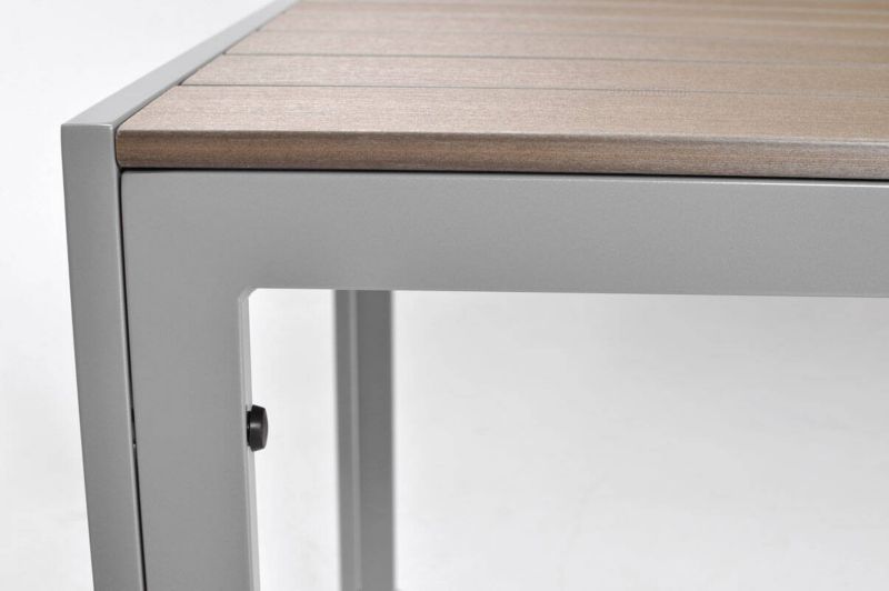 Stół ogrodowy Bettso Modena 150 cm na aluminiowej ramie srebrny 1szt.