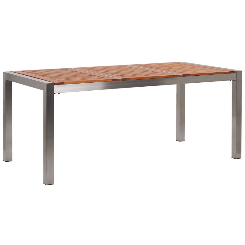 Stół ogrodowy Grosseto 180 cm 90 cm Drewno eukaliptusowe Brązowy 1 szt.
