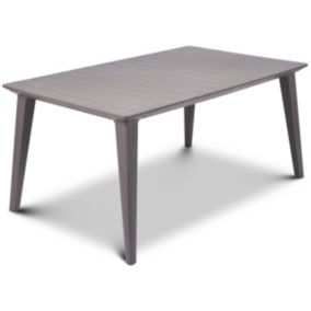 Stół ogrodowy Keter Lima 157x98x74cm dla 6 osób Cappuccino 1 szt.