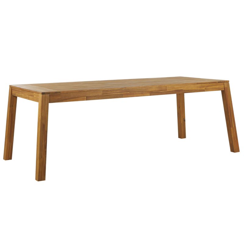 Stół ogrodowy Livorno 210 cm 90 cm Drewno akacjowe Brązowy 1 szt.