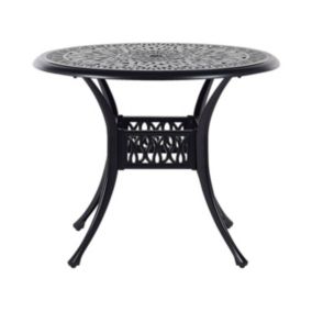 Stół ogrodowy Metal Czarny Ancona 1 szt.