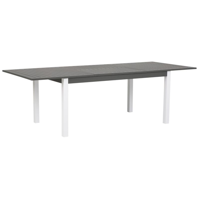 Stół ogrodowy rozkładany Pancole 168/248 cm 100 cm Metal Szary 1 szt.