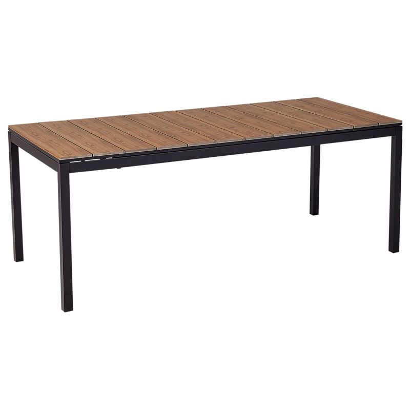 Stół ogrodowy rozkładany Tofane 198/248 cm 90 cm Brązowy 1 szt.