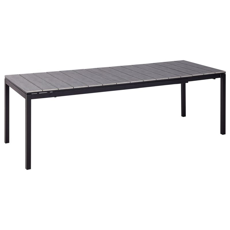 Stół ogrodowy rozkładany Tofane 198/248 cm 90 cm Szary 1 szt.