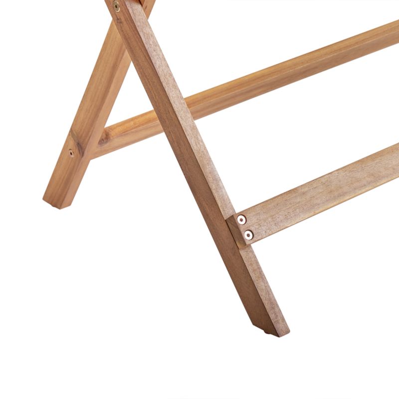 Stół ogrodowy Składane Prossedi 120 cm 60 cm Drewno akacjowe Brązowy 1 szt.