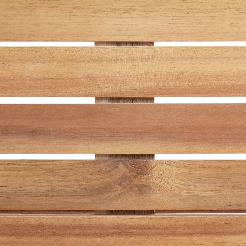 Stół ogrodowy Składane Prossedi 120 cm 60 cm Drewno akacjowe Brązowy 1 szt.