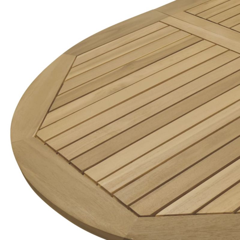 Stół ogrodowy składany WaszeMeble brązowy WM-365746 1 szt.