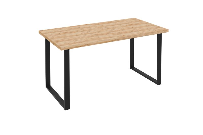 Stół rozkładany KOBI Arden 153/200x80 Dąb Craft Złoty - nowoczesny stół do jadalni 1 szt.