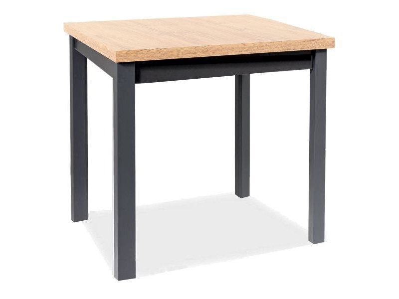 Stół Signal ADAM 90x65 dąb artisan/czarny 1 szt