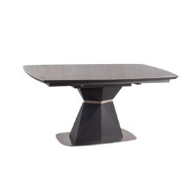 Stół Signal CORTEZ CERAMIC 160(210)x90 szary/czarny rozkładany 1 szt