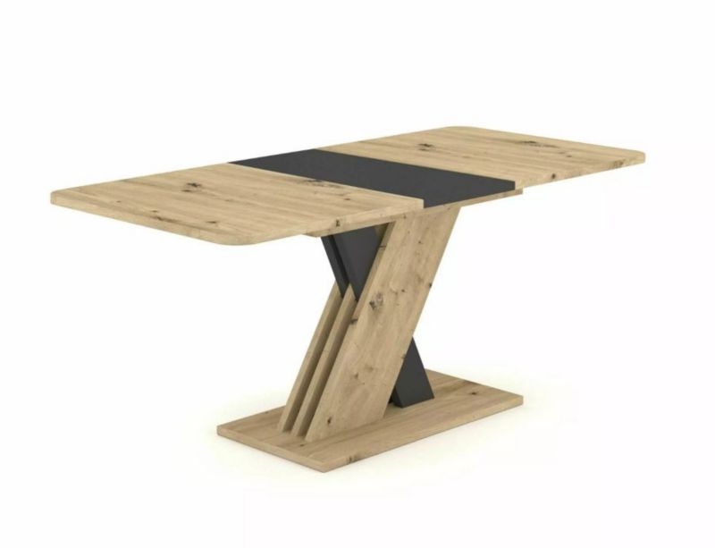 Stół Signal rozkładany EXEL 140(180)x85 dąb artisan/antracyt 1 szt