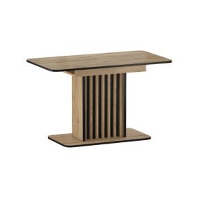 Stół Signal rozkładany KENT 130(180)x85 dąb artisan/czarny 1 szt