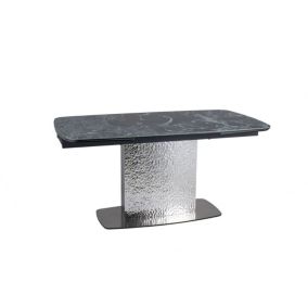 Stół Signal rozkładany MONCLER CERAMIC 160(240)x90 morski/srebrny 1 szt