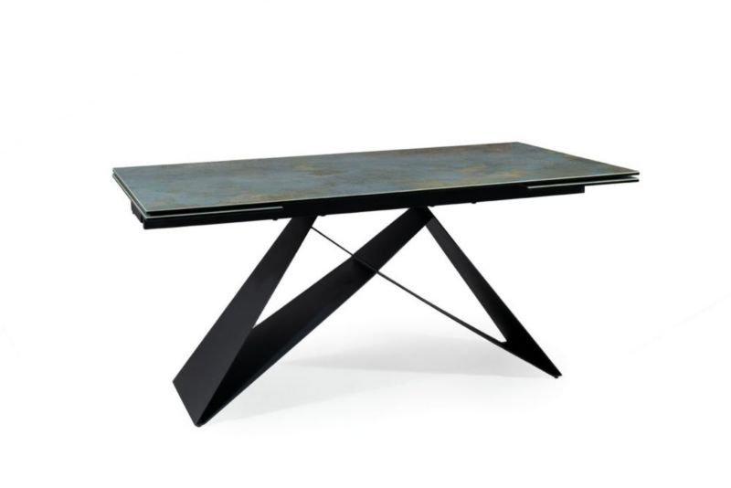 Stół Signal rozkładany WESTIN CERAMIC 160(240)x90 turkusowy ossido verde 1 szt