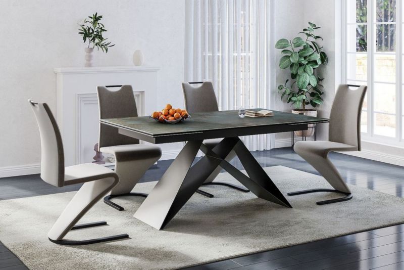 Stół Signal rozkładany WESTIN CERAMIC 160(240)x90 turkusowy ossido verde 1 szt