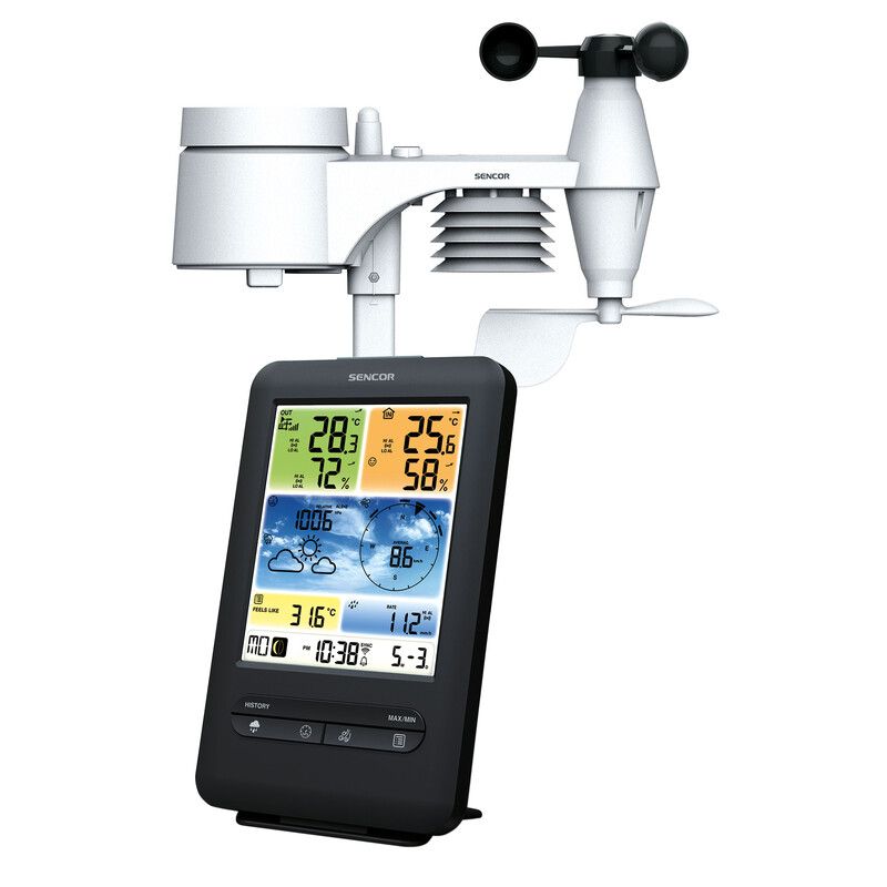 Stacja pogody SWS 9898 Sencor WiFi 1szt.