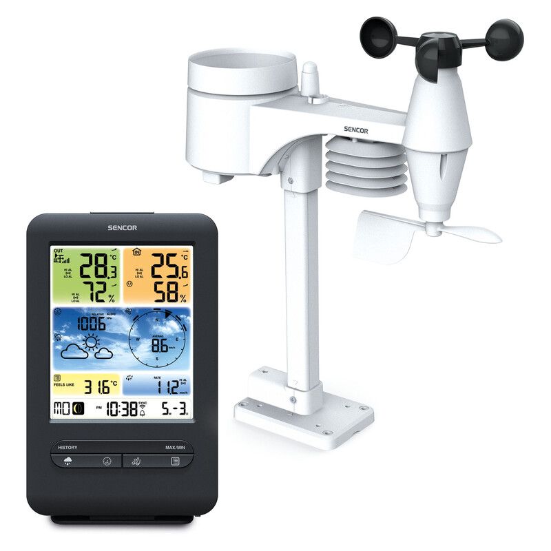 Stacja pogody  SWS 9898 Sencor WiFi 1szt.