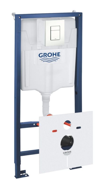 Stelaż podtynkowy Grohe Rapid SL Fresh 5w1 z przyciskiem biel alpejska 1 szt.