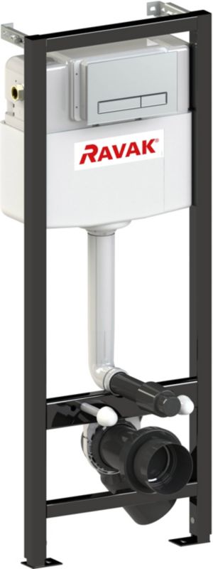 Stelaż podtynkowy WC Ravak Smart przycisk chrom