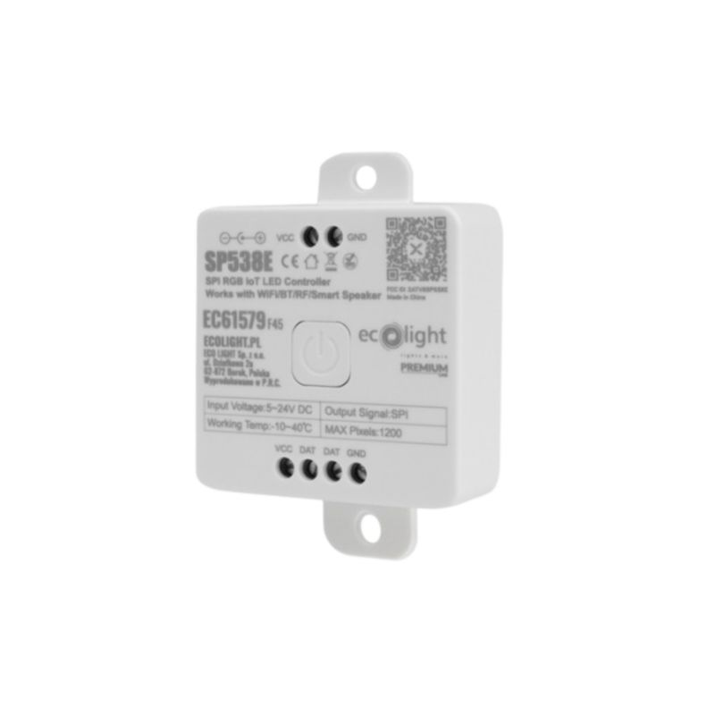 Sterownik Eco LightLed Ic Digital Rgb Sd-3 Wifi Bluetooth Rf Bezprzewodowy 1 szt.
