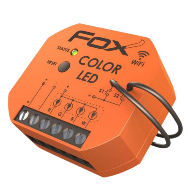 Sterownik LED F&F Wi-Rgbw-P WiFi RGBW 12V 1 Szt