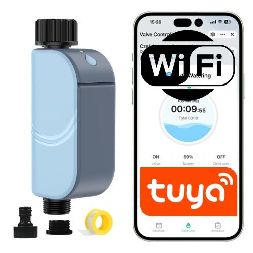 Sterownik Nawadniania Sone WiFi 3/4" Tuya Programator podlewania ogrodu 1szt.