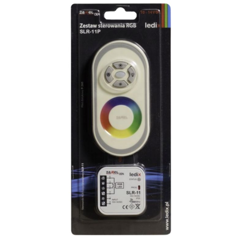 Sterownik Zamel Rgb Z Pilotem Sterowanie Bezprzewodowe Exta Free Slr-11P 1 szt.