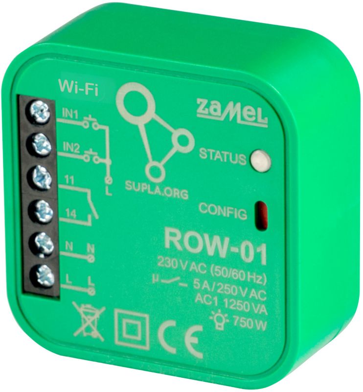 Sterownik Zamel Wi-Fi jednokanałowy Row-01