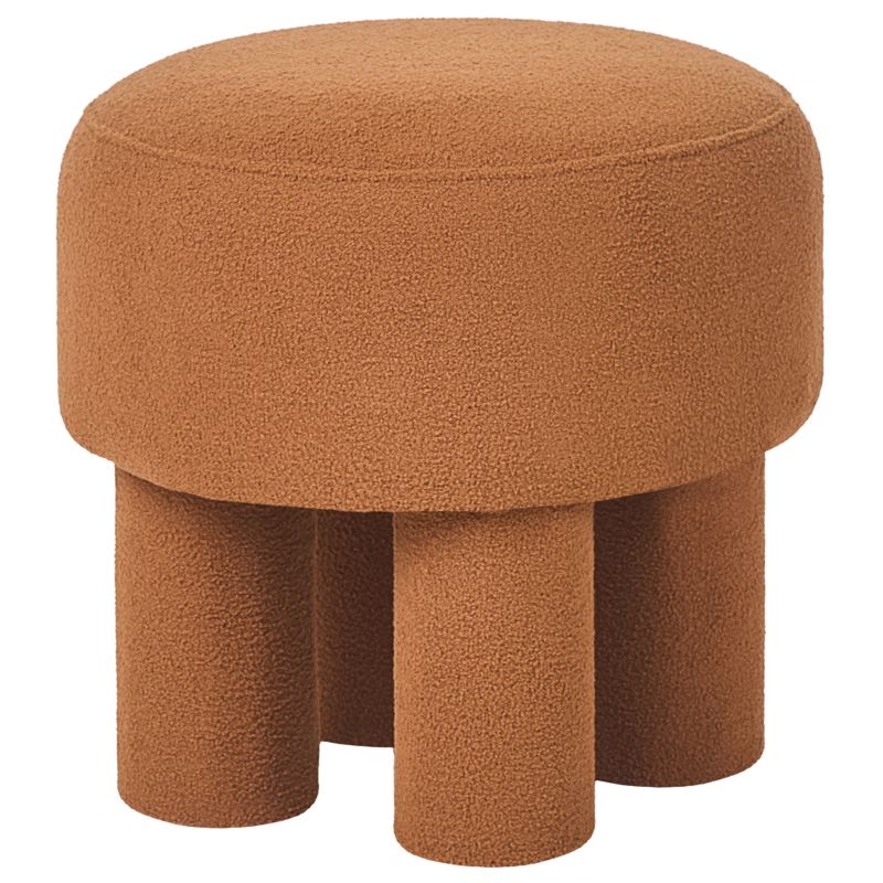 Stołek Canby Boucle Pomarańczowy 1 szt.