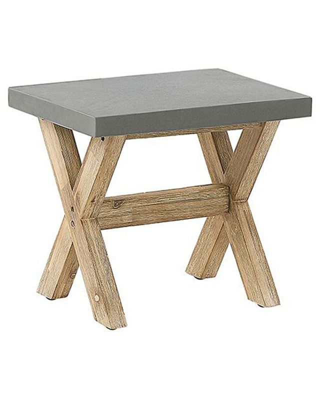 Stołek ogrodowy Olbia Beton Szary 1 szt.