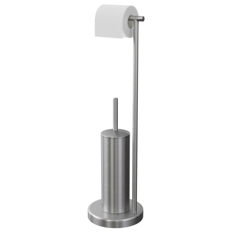 Stojak na papier GoodHome Koros stal szczotkowana
