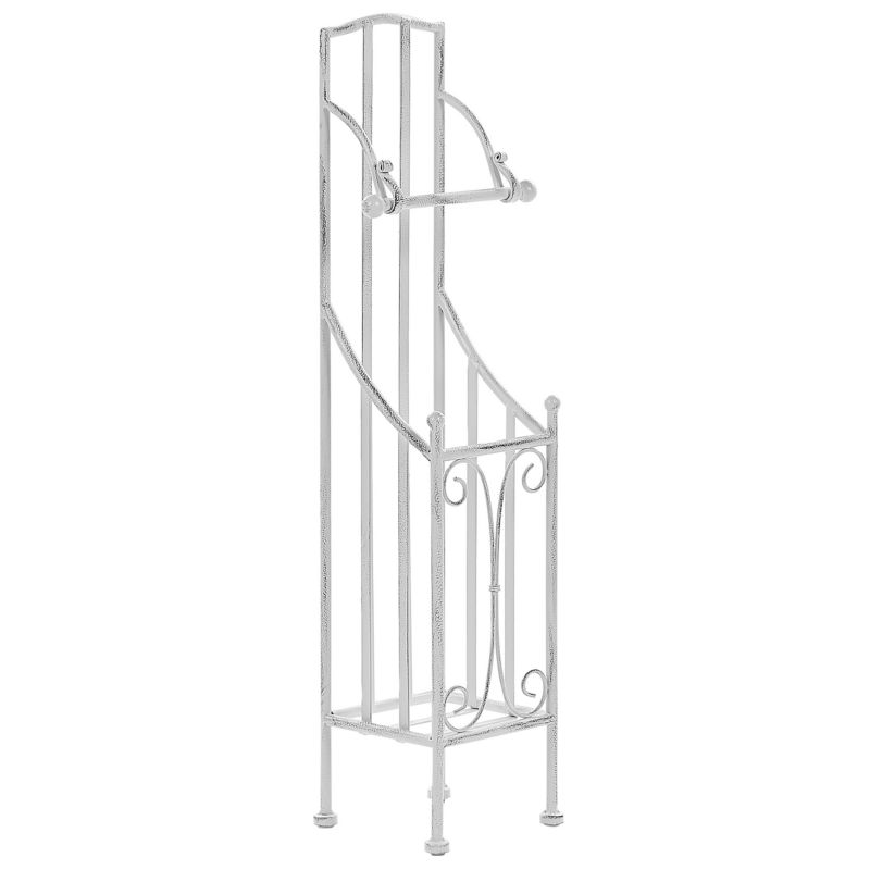 Stojak na papier toaletowy Brisa Metal Biały 1 szt.