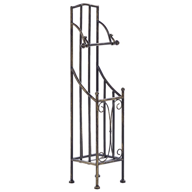 Stojak na papier toaletowy Brisa Metal Czarny 1 szt.