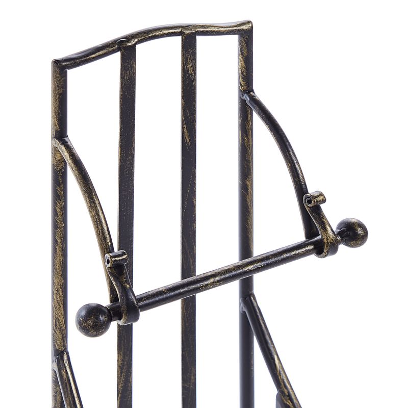 Stojak na papier toaletowy Brisa Metal Czarny 1 szt.