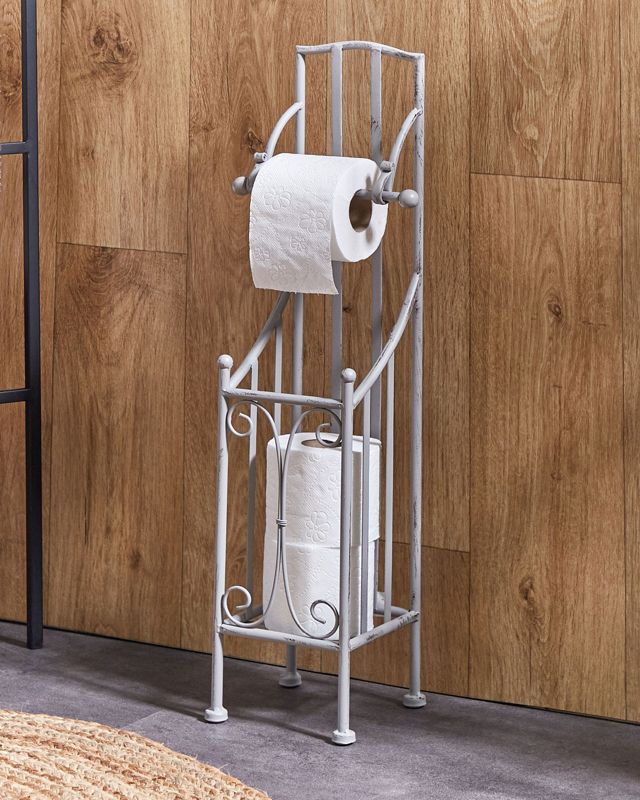 Stojak na papier toaletowy Brisa Metal Szary 1 szt.