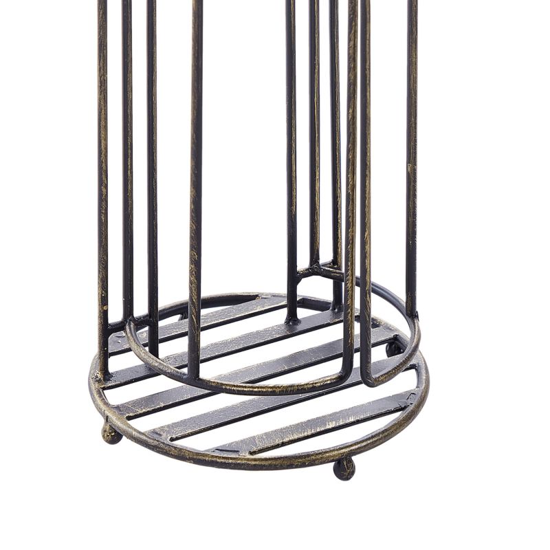 Stojak na papier toaletowy Temuco Metal Czarny 1 szt.