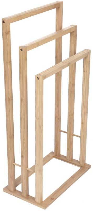 Stojak na ręcznik Mexen Bamboo bambus natural 24/42 x 81,5 cm 3 szt.