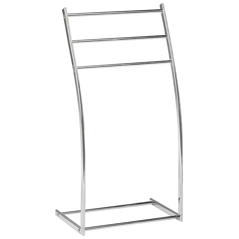 Stojak na ręczniki Ambil Metal Srebrny 1 szt.