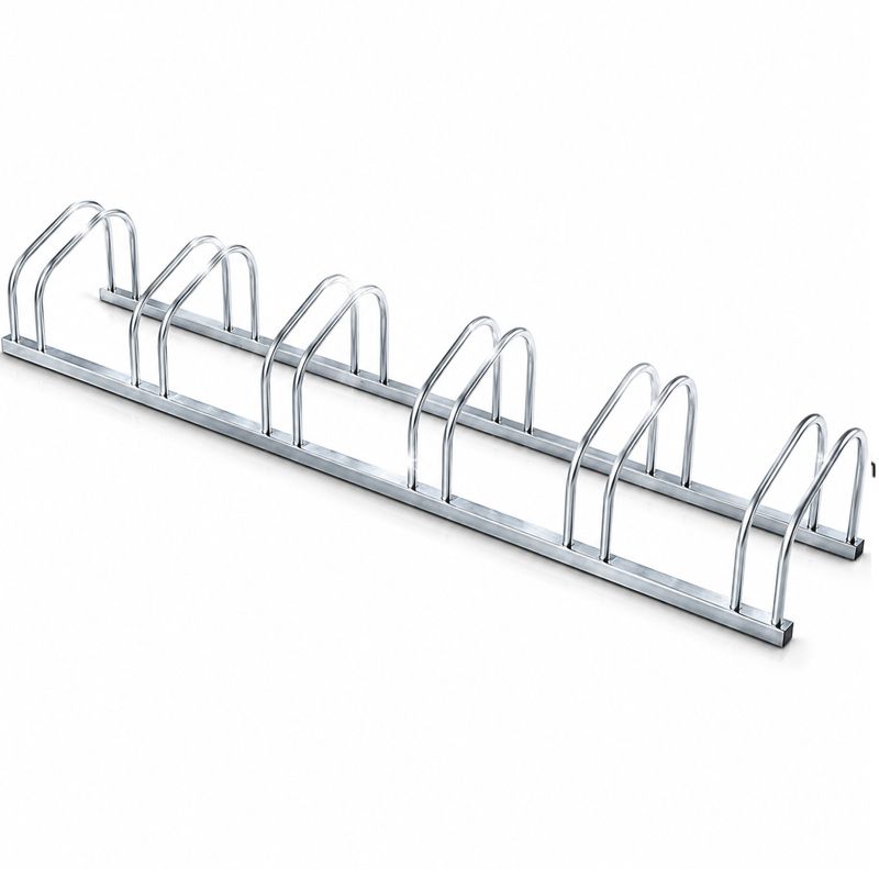 Stojak na rower rowery 6 stanowisk parking rowerowy 190x33x26 cm Fixem 1szt