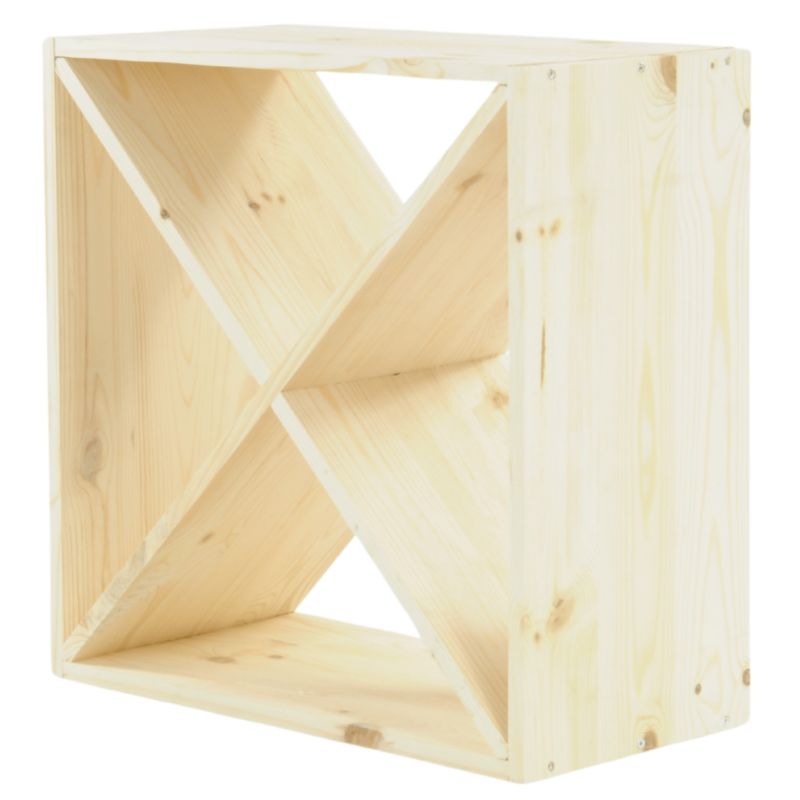 Stojak na wino MODO24 typ X 24 butelki 50 x 50 x 25 cm 1 szt.