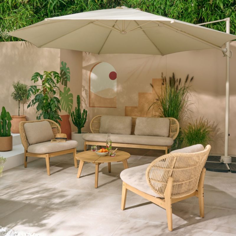 Stół okrągły GoodHome Hania 78 cm