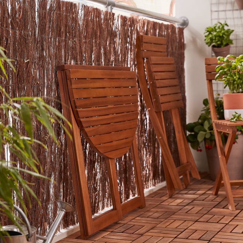 Stół półokrągły GoodHome Virginia 70 cm