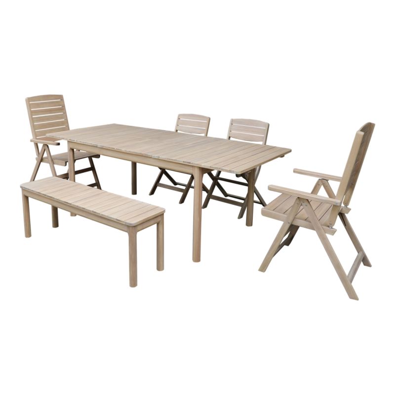 Stół składany GoodHome Riveo 150/210 x 90 x 75 cm